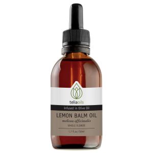 Lemon Balm Infused In Olive Oil